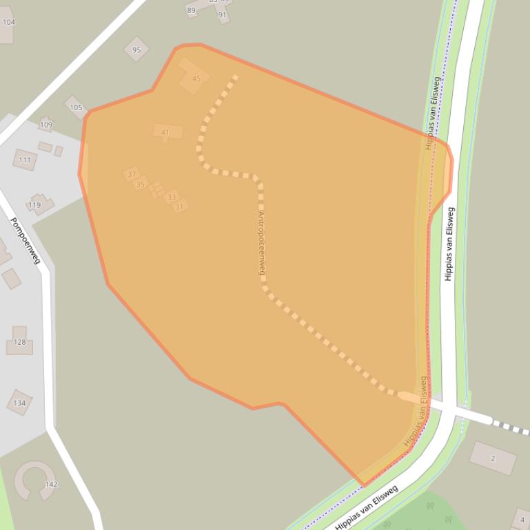 Kaart van postcodegebied 1349KH.