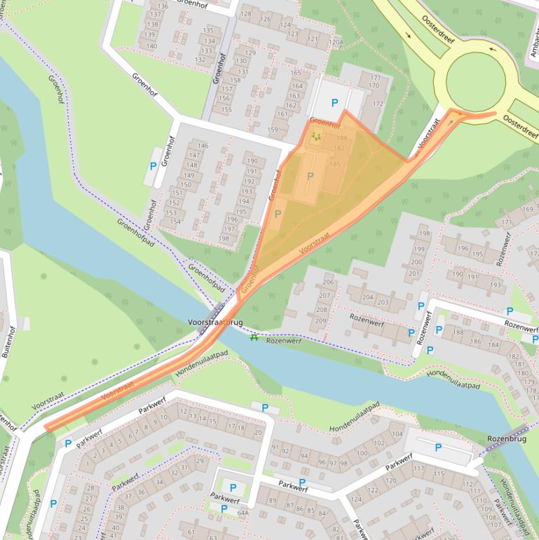 Kaart van postcodegebied 1352AS.