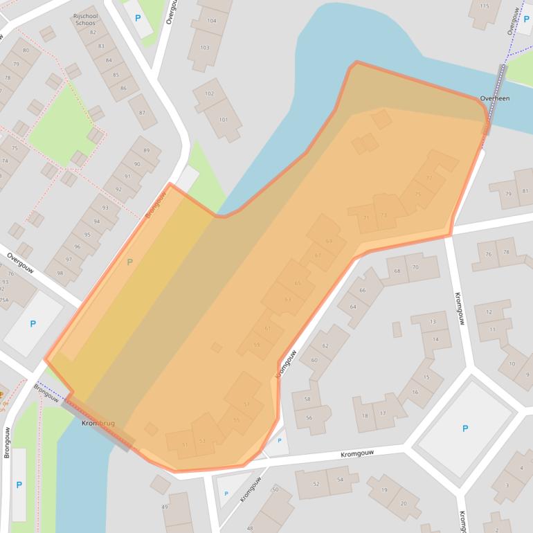 Kaart van postcodegebied 1352BD.