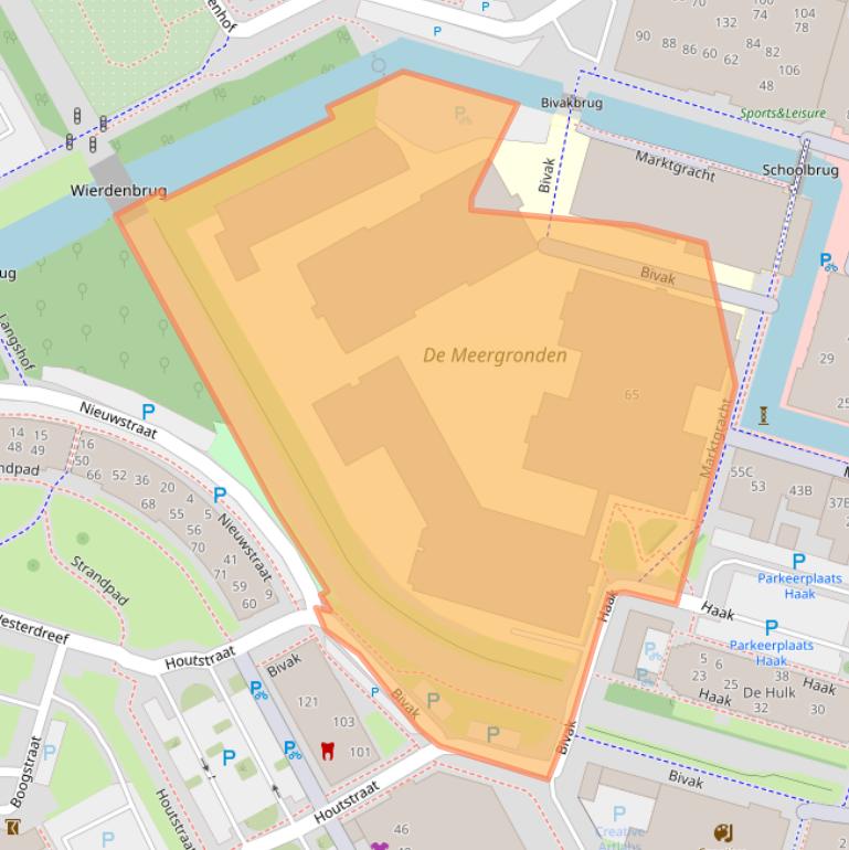 Kaart van postcodegebied 1353AL.