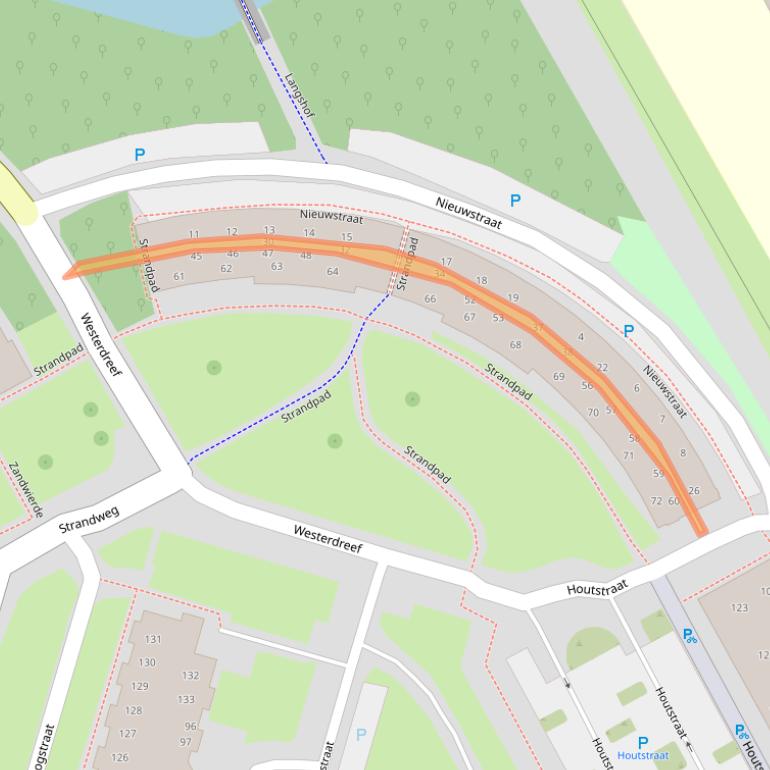 Kaart van postcodegebied 1353BX.