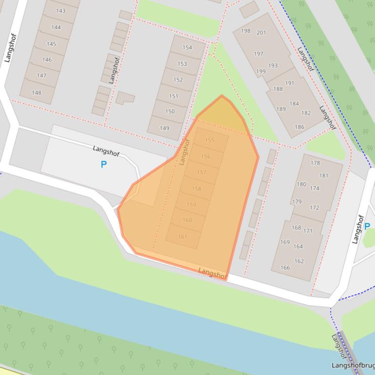 Kaart van postcodegebied 1353GR.