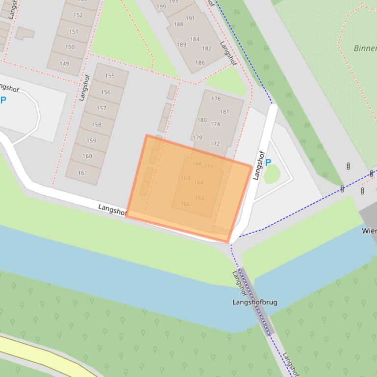 Kaart van postcodegebied 1353GS.