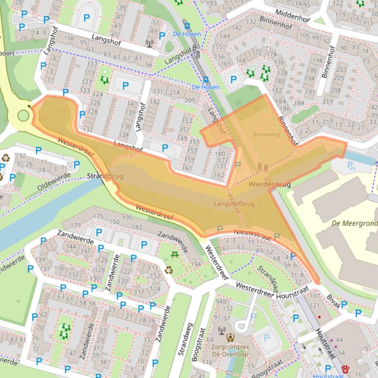 Kaart van postcodegebied 1353GV.