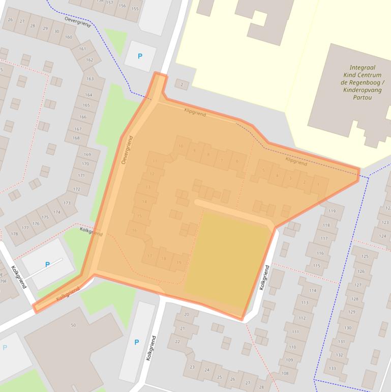 Kaart van postcodegebied 1356BA.