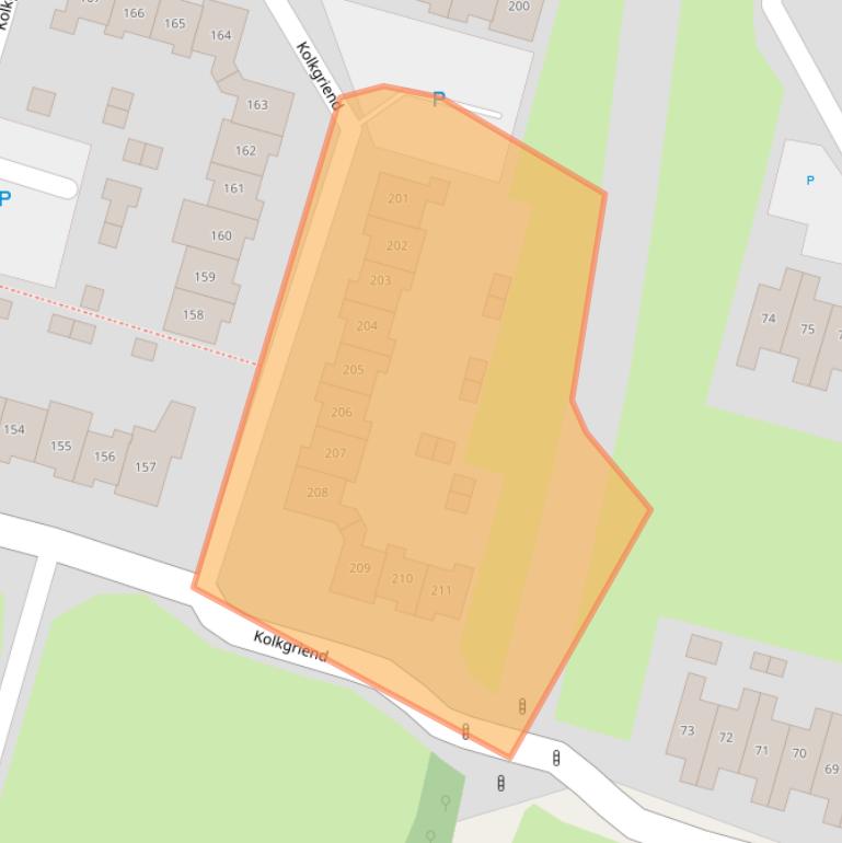 Kaart van postcodegebied 1356BR.