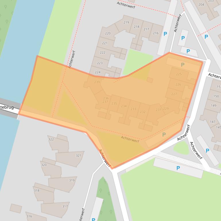 Kaart van postcodegebied 1357CB.