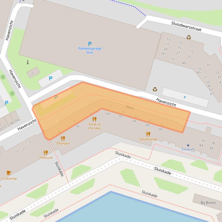 Kaart van postcodegebied 1357NN.