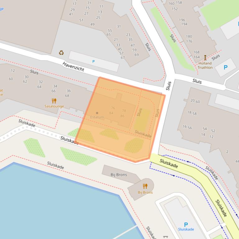 Kaart van postcodegebied 1357NR.