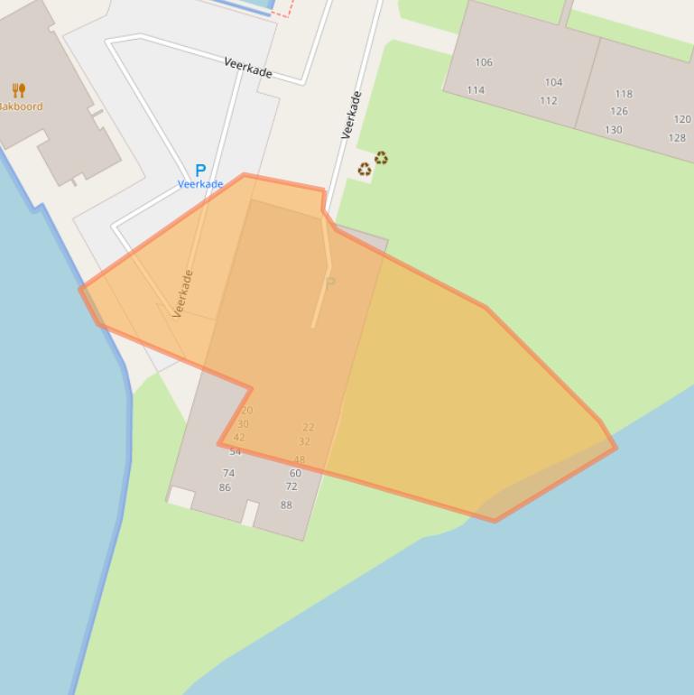 Kaart van postcodegebied 1357PL.