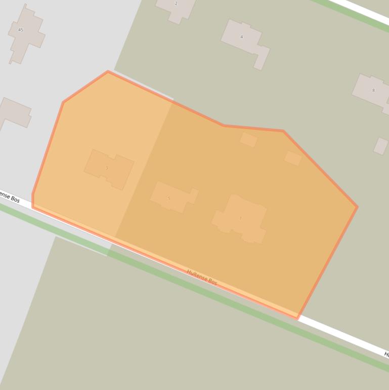 Kaart van postcodegebied 1358GG.