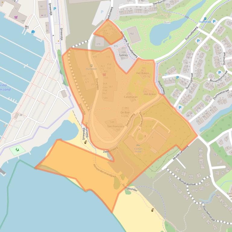 Kaart van postcodegebied 1361BG.