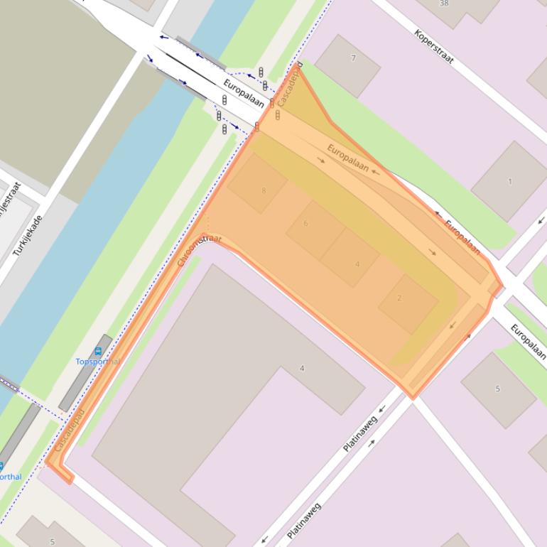 Kaart van postcodegebied 1362JK.