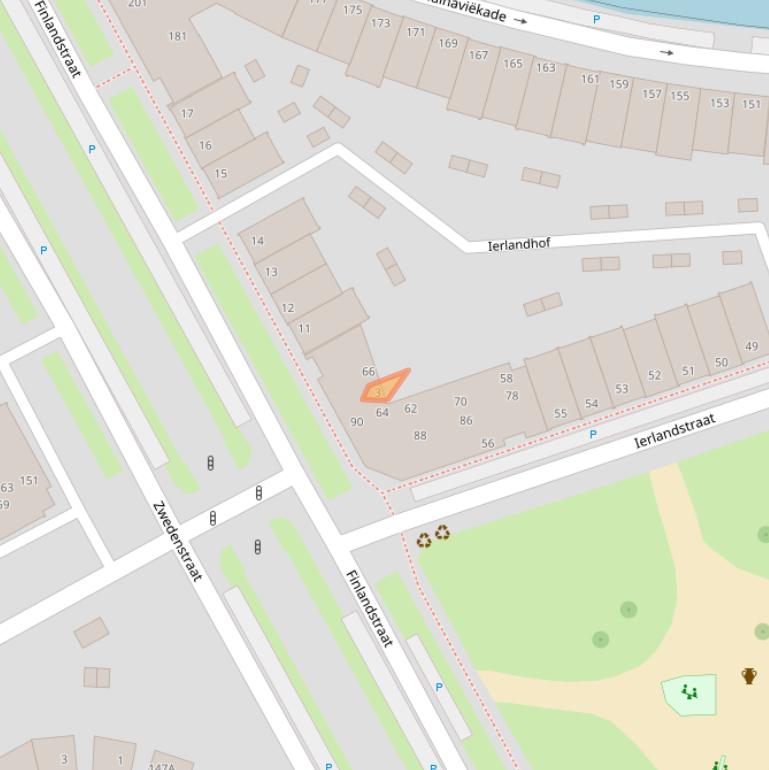 Kaart van postcodegebied 1363DM.