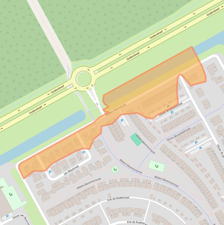 Kaart van postcodegebied 1363LM.