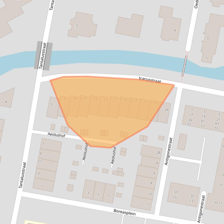 Kaart van postcodegebied 1363SH.