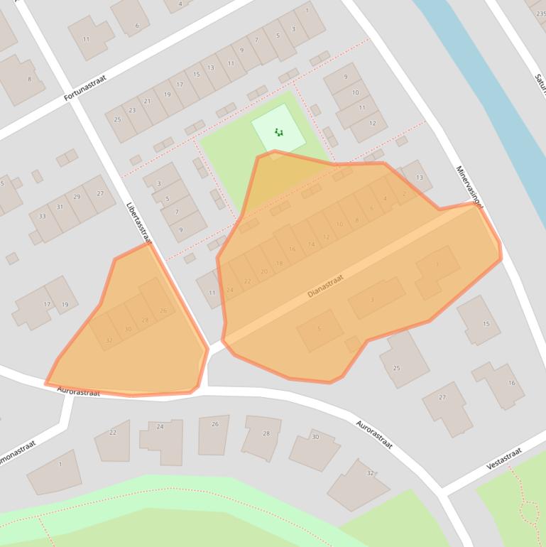 Kaart van postcodegebied 1363ZK.