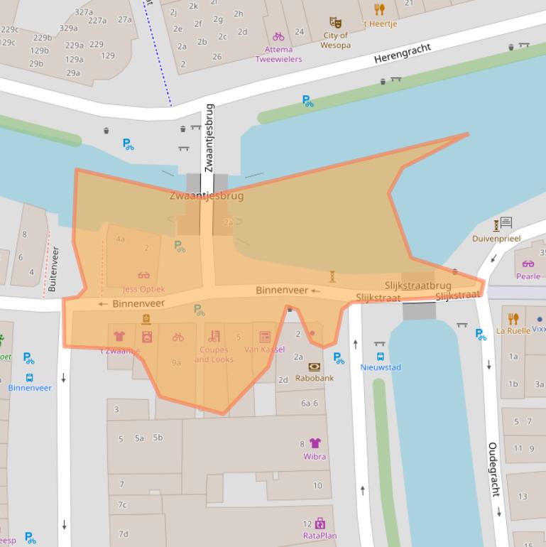 Kaart van postcodegebied 1381BT.