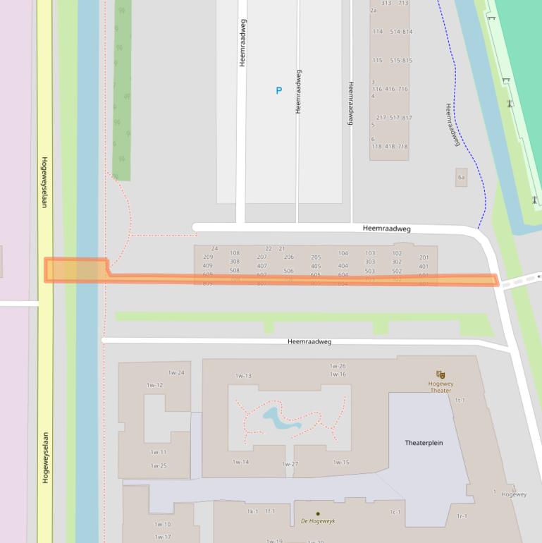 Kaart van postcodegebied 1382HC.