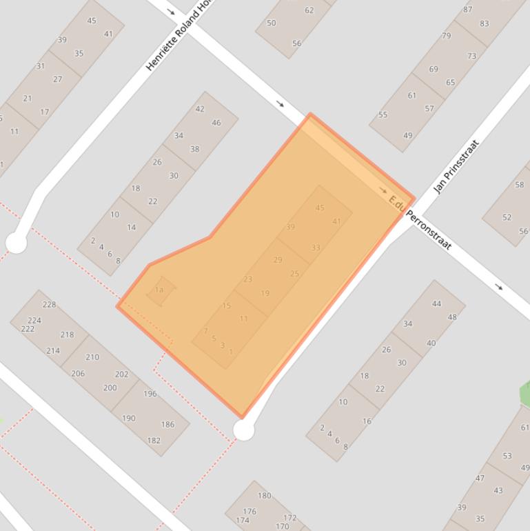 Kaart van postcodegebied 1382SM.