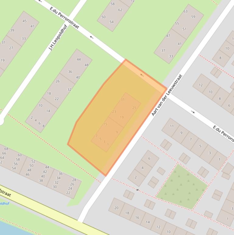 Kaart van postcodegebied 1382TL.