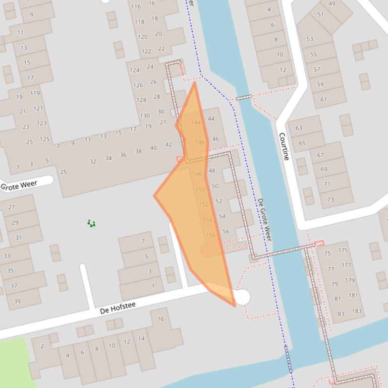 Kaart van postcodegebied 1383BT.