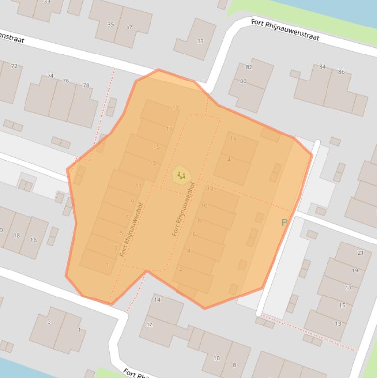 Kaart van postcodegebied 1384BN.