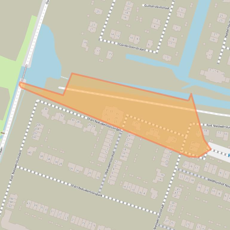 Kaart van postcodegebied 1384BR.