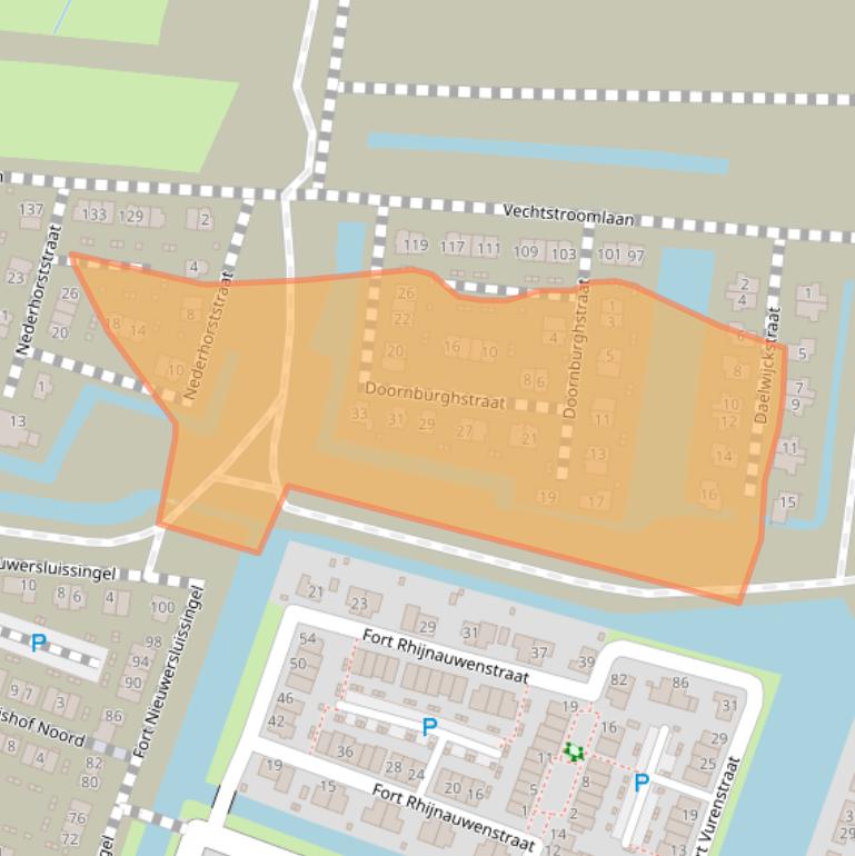 Kaart van postcodegebied 1384CB.