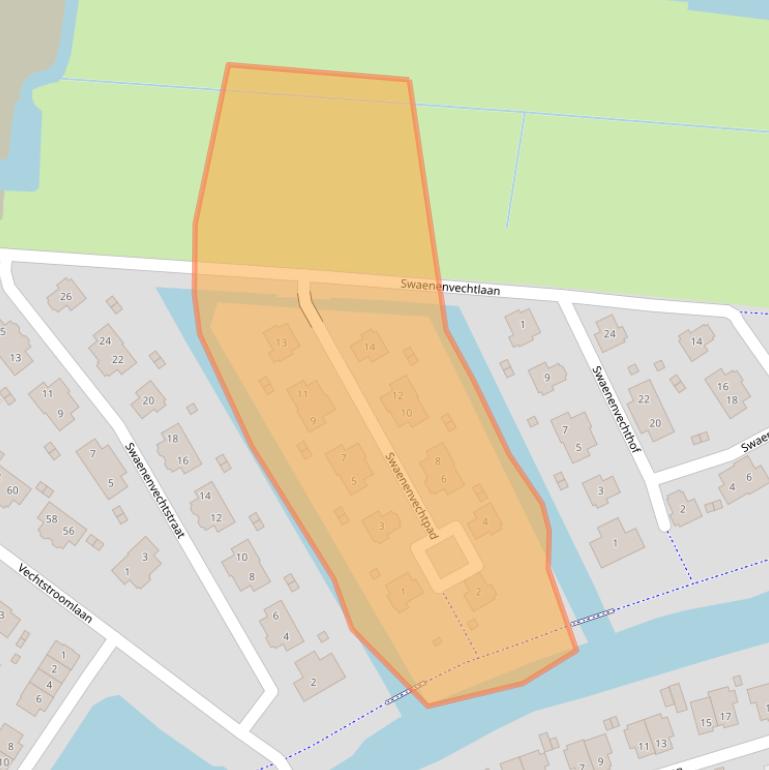 Kaart van postcodegebied 1384GW.