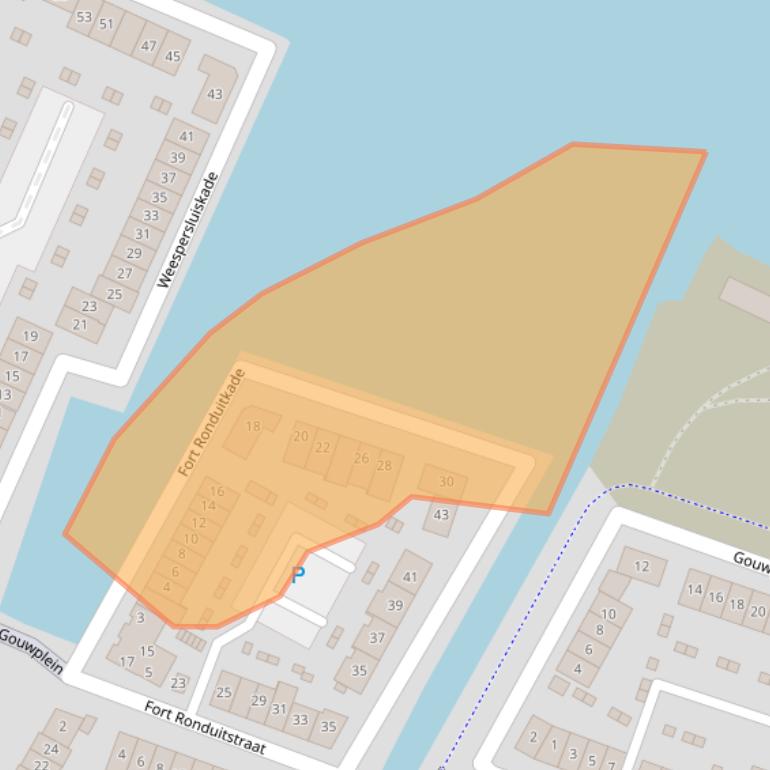 Kaart van postcodegebied 1384ME.