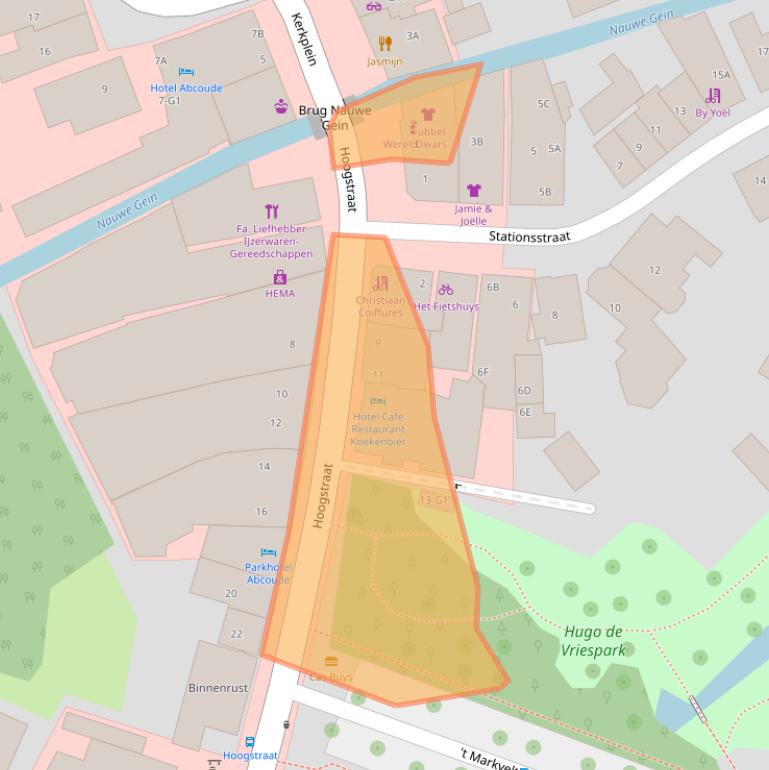 Kaart van postcodegebied 1391BP.