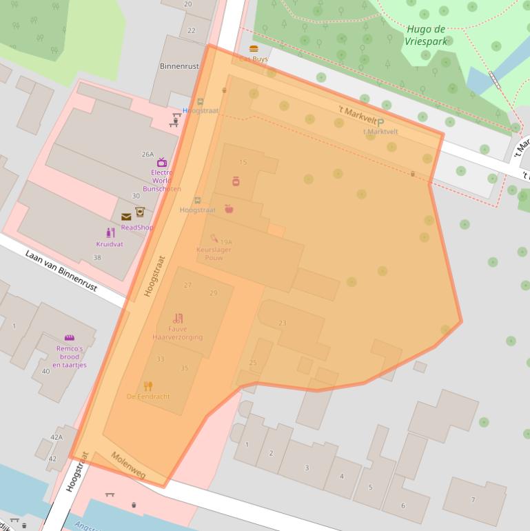 Kaart van postcodegebied 1391BR.