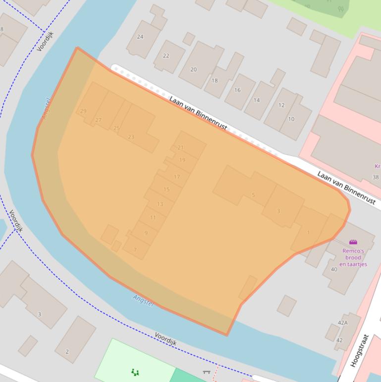 Kaart van postcodegebied 1391BW.
