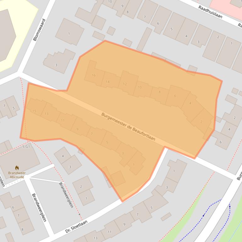 Kaart van postcodegebied 1391CK.