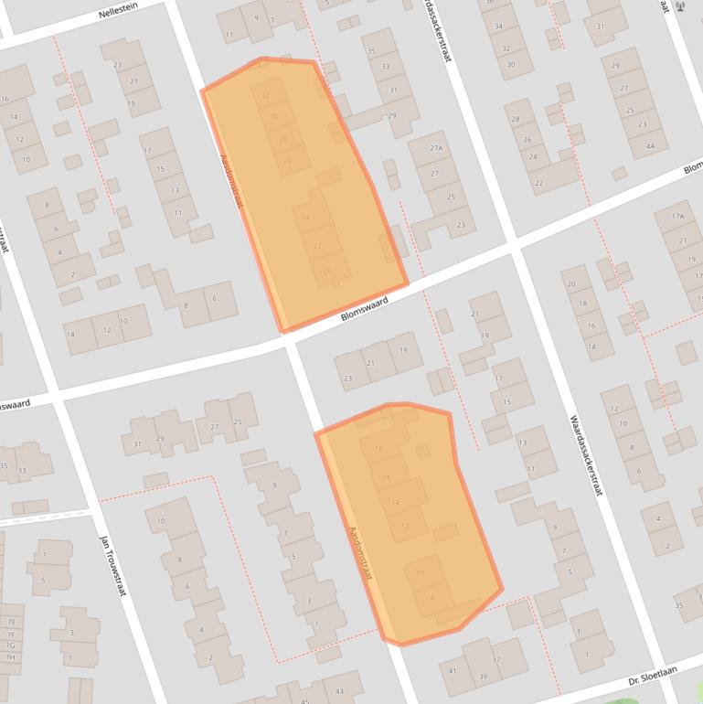 Kaart van postcodegebied 1391CS.