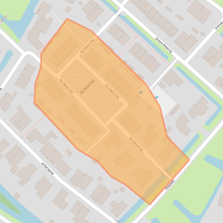 Kaart van postcodegebied 1391DR.