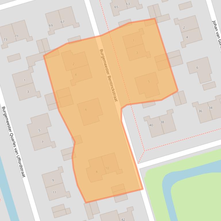 Kaart van postcodegebied 1391GE.