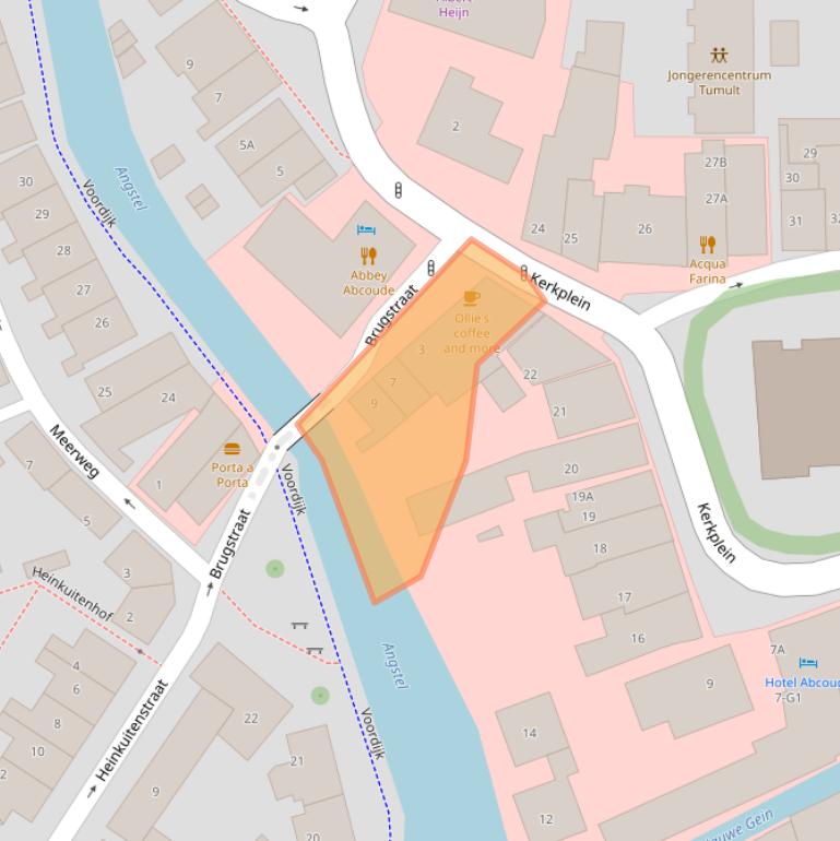 Kaart van postcodegebied 1391GH.