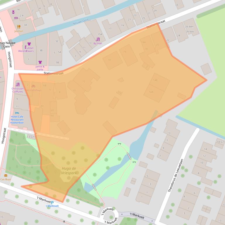 Kaart van postcodegebied 1391GN.