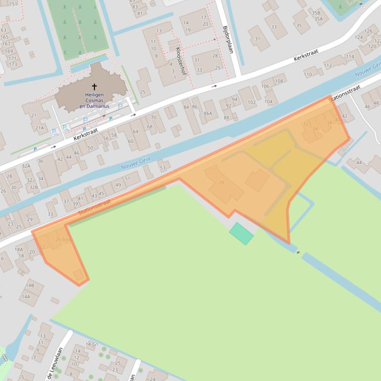 Kaart van postcodegebied 1391GP.