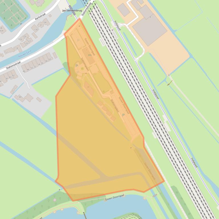 Kaart van postcodegebied 1391GS.