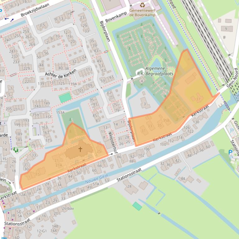 Kaart van postcodegebied 1391HB.