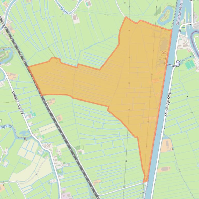 Kaart van postcodegebied 1391HT.