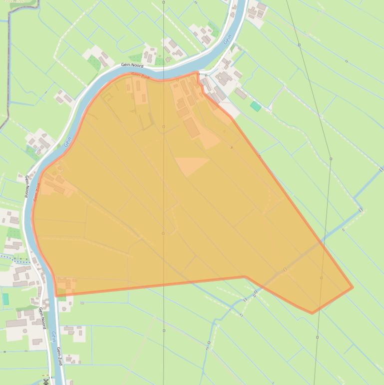 Kaart van postcodegebied 1391JG.