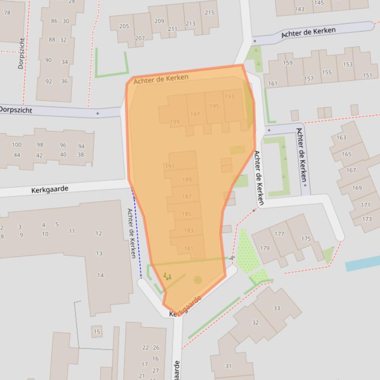 Kaart van postcodegebied 1391LH.