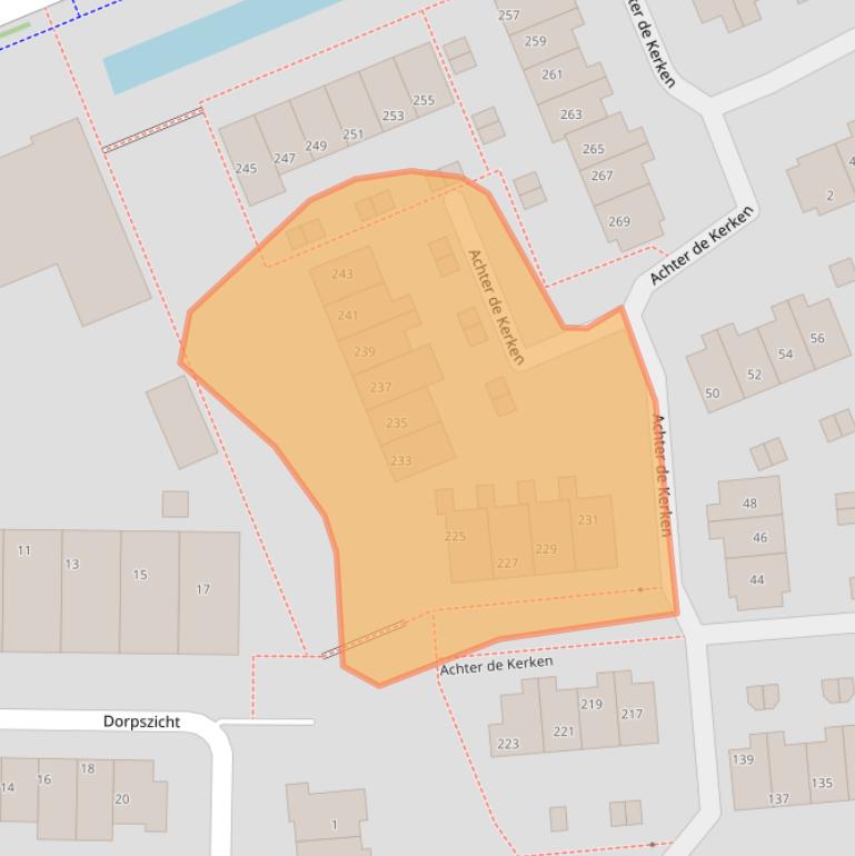 Kaart van postcodegebied 1391LL.