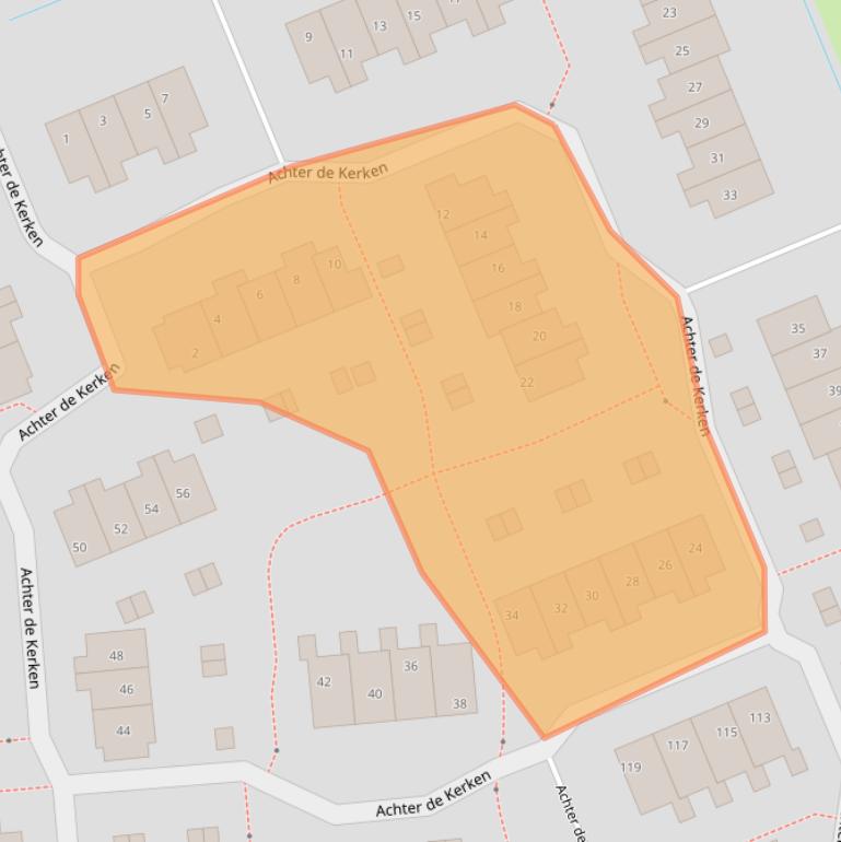 Kaart van postcodegebied 1391LN.