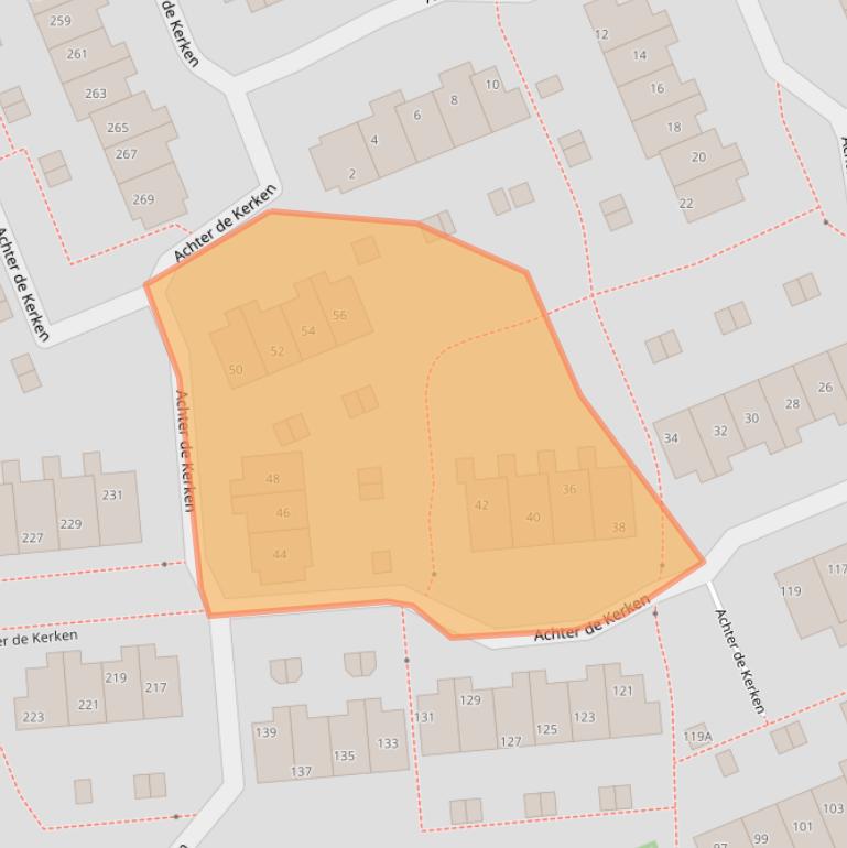 Kaart van postcodegebied 1391LP.