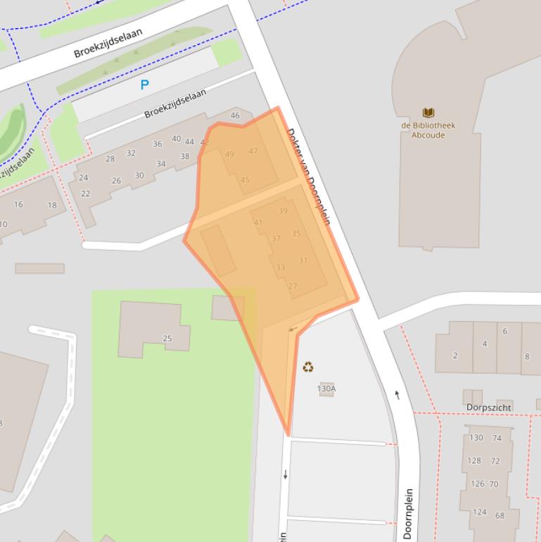 Kaart van postcodegebied 1391LS.